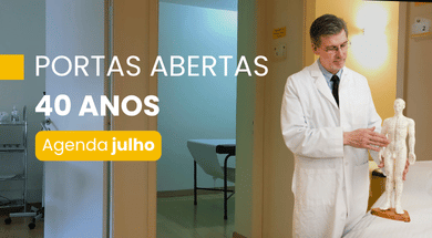Portas Abertas 40 anos - Agenda julho